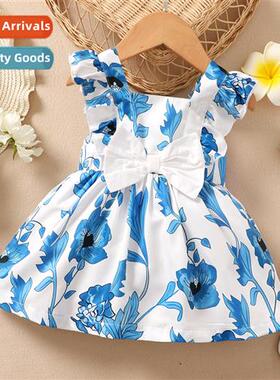 Girls Spring  Autumn 2022 new n middle  small children sleev