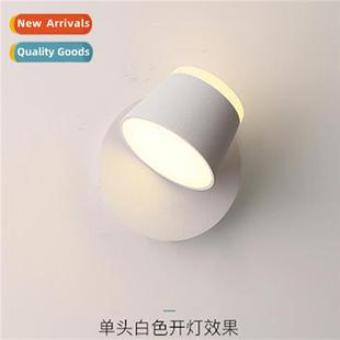 Led wall lamp bedside lamp bedroom light Scinavian persaly c