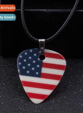 Creative guar plectrum celluloid material accessories flag