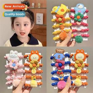 rubber band rope childrens Korea head tie circle New girls