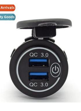 Car Modificati Intelligent Fast Charging USB Dual QC3.0 wh S