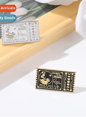 Europe and  Uned States stamp series alloy brooch ins persal