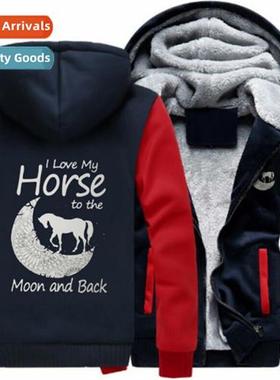 2017 Fashi Padded Thickened Hooded Sweatshirt Autumn  Winter