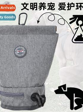 Dog poop pickup bags outdoor portable dog walking poop picku