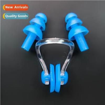Diving Nose Clip Ear Plugs Set Adult Silice Swimming Ear Plu