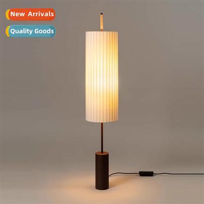 Wabi-sabi style Chinese folk lodging floor lamp living room