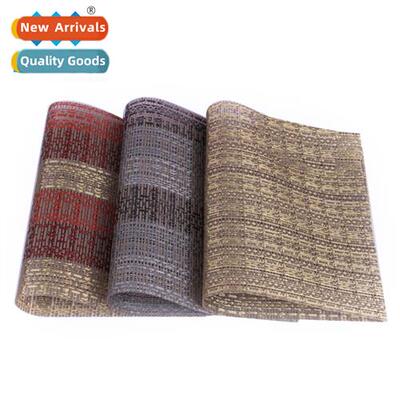 Eco-friendly placemats 30*45cm pvc western dinner mat hotel