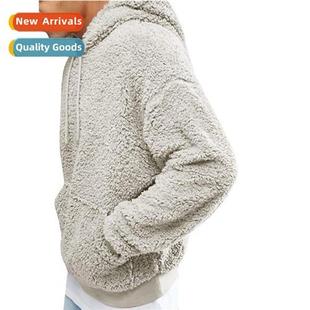Plush Winter Padded Hooded Sweatshirt 2022 Mens Fall