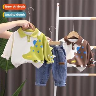 boys spring 2023 clothing new small two Childrens fall