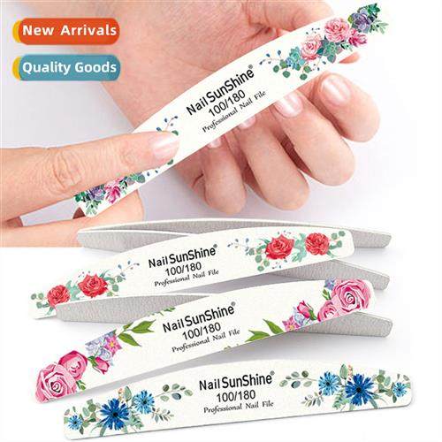 Rose print sing nails to remove dead skin nail art gadgets s