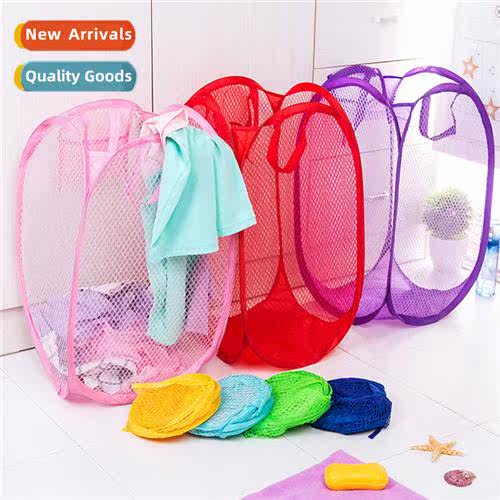 9369 Folding Fine Mesh Color Mesh Dirty Clos Basket Storage
