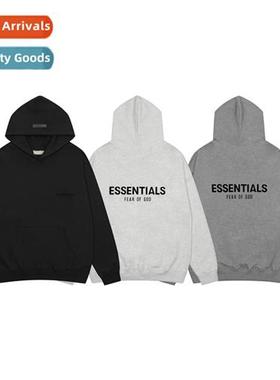 FOGSS22 rewire ESSENTIALS flocked high set sweatshirt mens