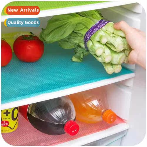 Kchen N-Slip Mat Cuttable Stain Resistant Refrigerator Mat M