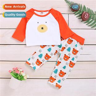 Girls fall winter 2019 new fashi female baby printing top