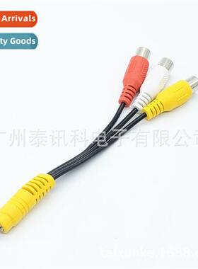 3.5mm e point three AV female Lotus RCA adapter cable 3.5 to
