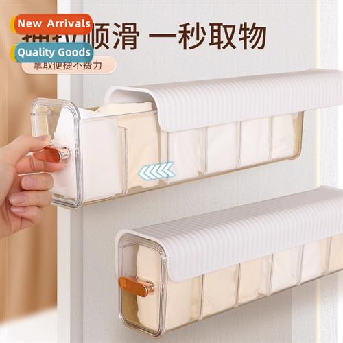 Underwear storage box wall mounted sock organizer closet dra