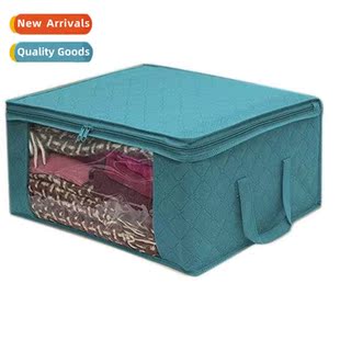 storage box quilt closet folding bag clothin woven