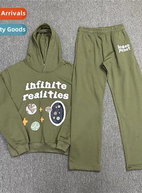 BPbroken Infine Realy Broken Planet Printed Styroam Sweatshi