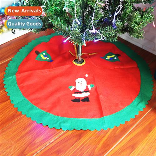Christmas Tree Skirt 90cm Santa Claus Decal Tree Apr Christm