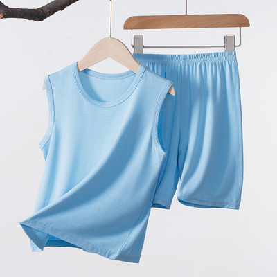 Summer new childrens n-marking undershirt su high elasticy i