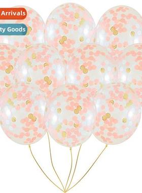 Party Decorati Transparent cfetti ballo 18 inch 12 inch rose