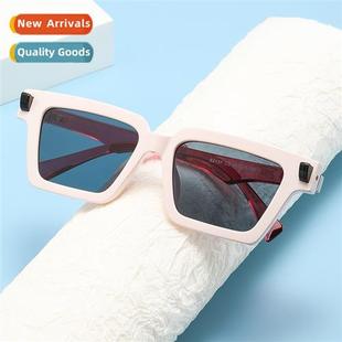 retro color new wind squ 2023 niche sunglasses 5117 blocking