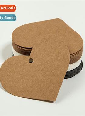 Heart-shaped bookmarks 100/set clothing tags mood message bl