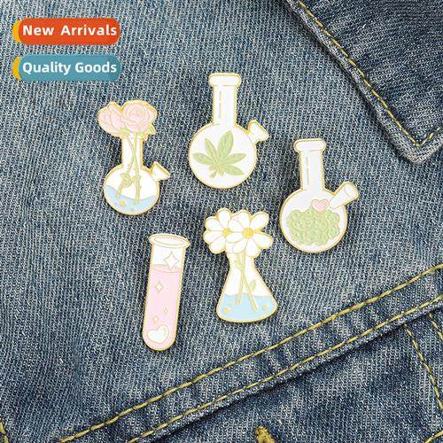 Jewelry exquise plant series badge simple temperament daisy