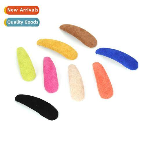 Simple fluffy cloth multi-color side clip girls air bangs th