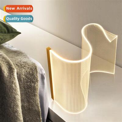 Bedroom bedside table lamp living room study er light luxury