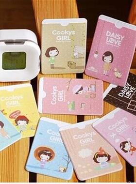 Simple Transparent Bank Card Holder ID Card Holder  Cute Nyu