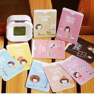 Card Bank Holder Nyu Simple Cute Transparent