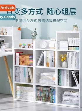 Home floor simple bookcase living room students desktop orga