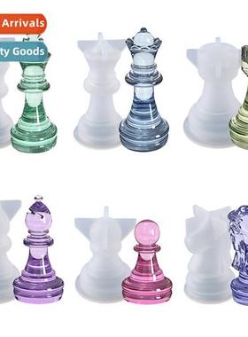 diy crystal drop mold three-dimensial chess s chess board fi