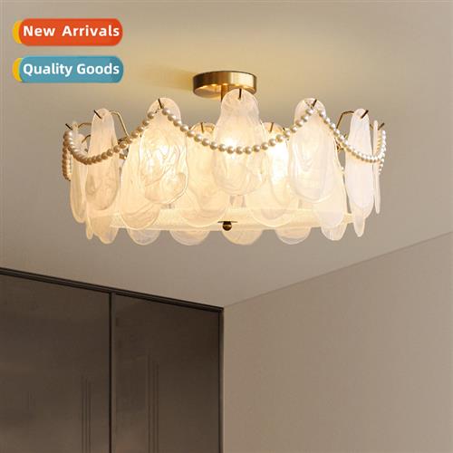 French bedroom lights light luxury decorative pearl rustic g