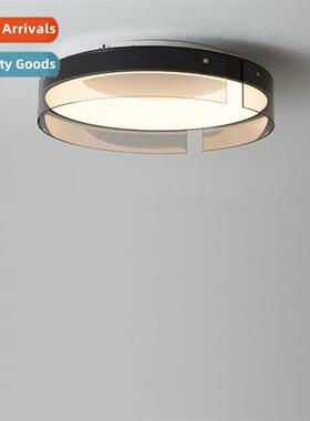 Italian new bedroom ceiling light all copper glass room ligh