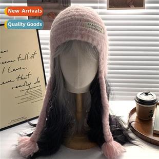 Sweeart hostess Korean versi hand-knted wool cap children t