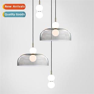 simple modern bedroom Dining wire chelier bedside lamp table