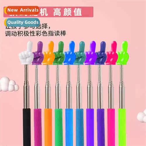 Retractable childrens finger reading stick reading finger st