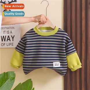 2023 fall winter sweater wear new boy childrens