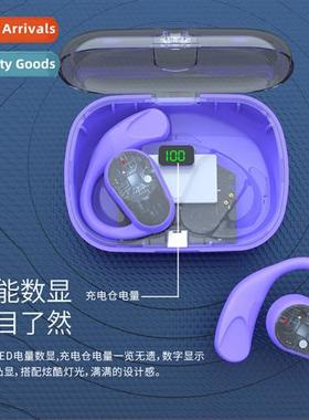 New OWS wireless sports bluetooth headset charging compartme