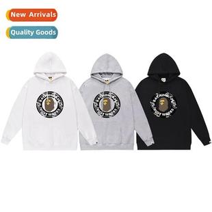 round Busy hooded printing chapter head ape Works tide