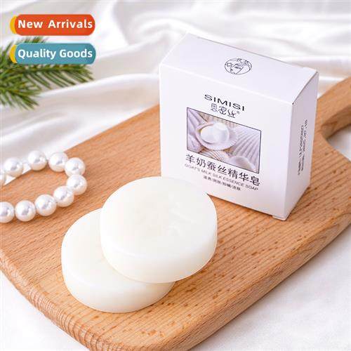 Model silk soap drawing soap goat milk hmade soap oil ctrol