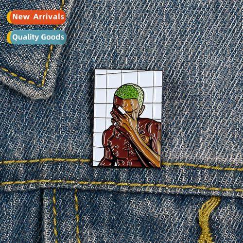 Europe and  Uned States jewelry Frank Capra enamel collar pi