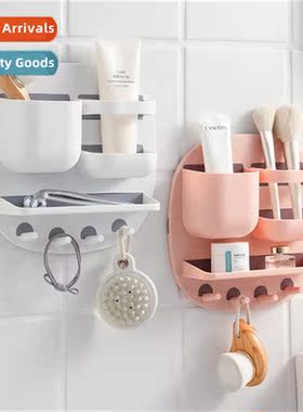 Wall-mounted organizer no punch bathroom kchen cabinet door