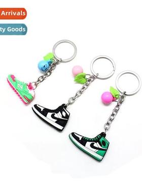 St Rubber PVC Shoes Keychain Sneakers St Silice Keyring Keyc