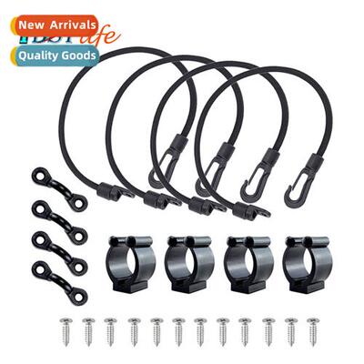Boat Fishing Rod Puller Tie DownsRod GrippersRod Storage Hol