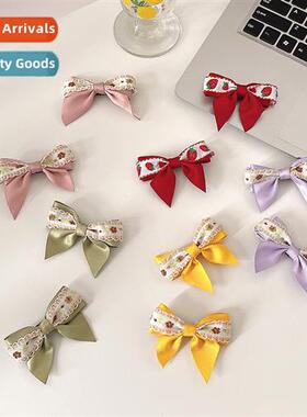 Childrens bow headdress girls  clips 2022 new cute princess