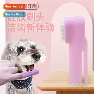 cat finger oral Pet teeth dog care cle toothbrush