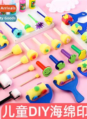 Spge stamp pigment topography tools children diy early child